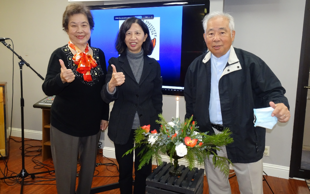 陳奕芳主任在「松年學院」主講「認識法國的民俗風情」