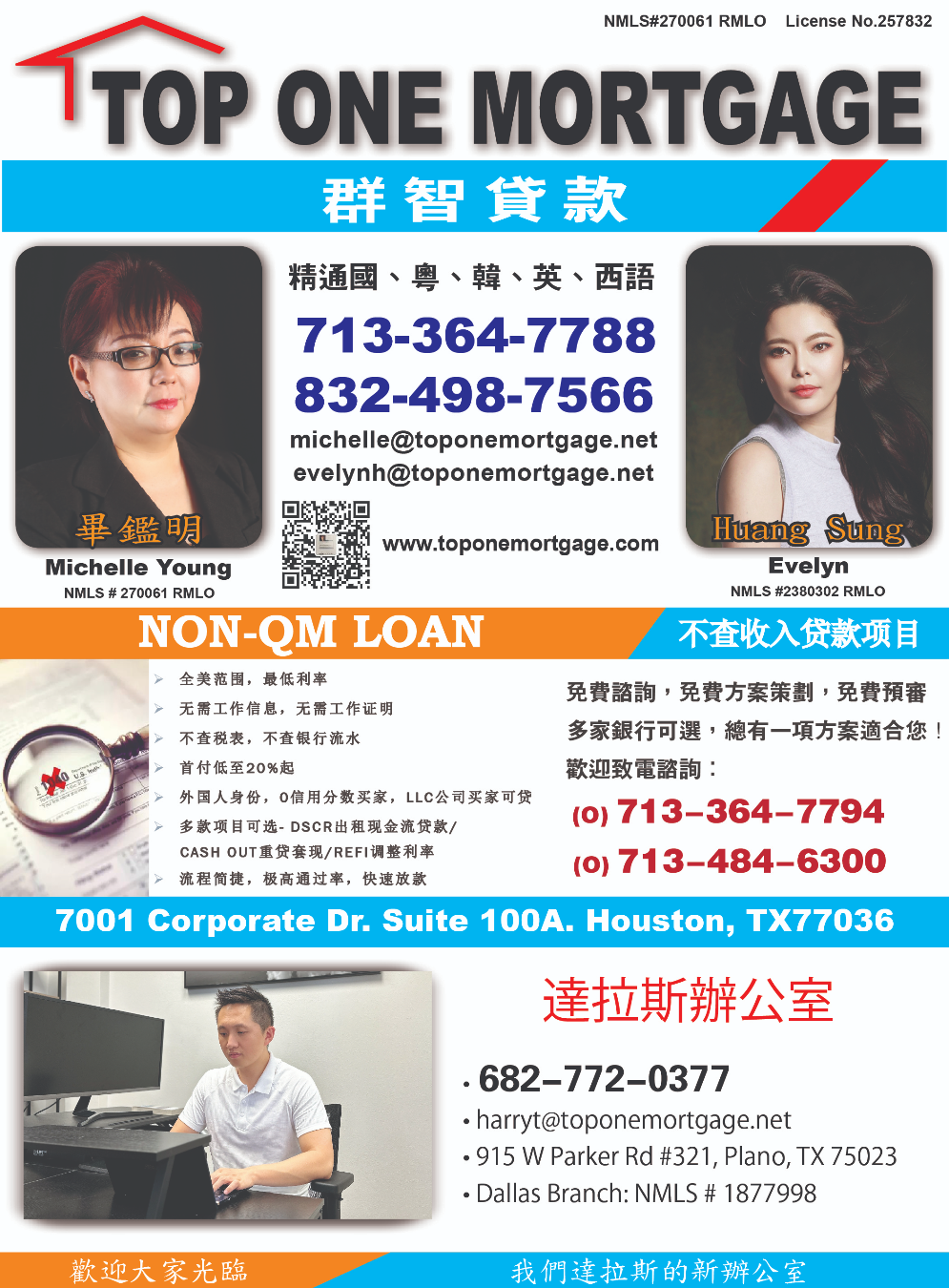 TOP ONE Mortgage 群智贷款 - 毕鑑明