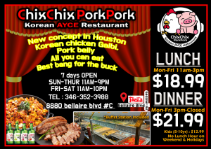 Chix Chix Port Pork 12.05.2024